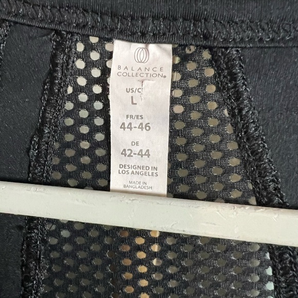 Balance Collection Black Blouse - Picture 3 of 4